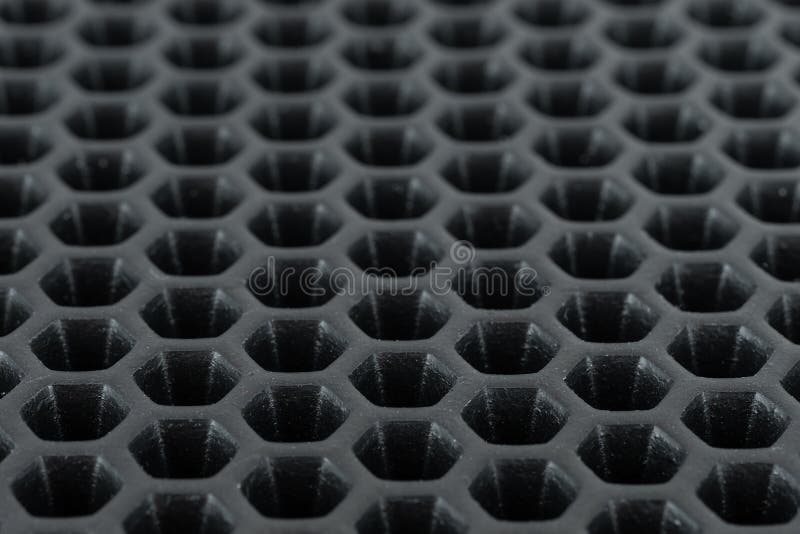 Black plastic texture rubber background stock photography