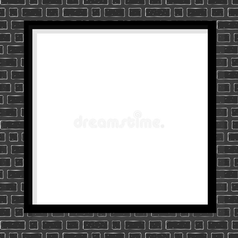 Square White Blank Picture frame Stock Vector by ©GalaStudio 94645964