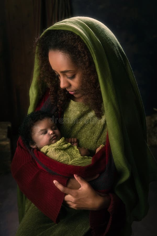 african american baby jesus