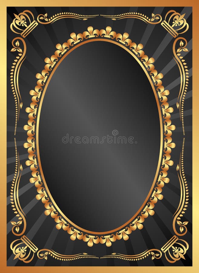 Black background stock illustration