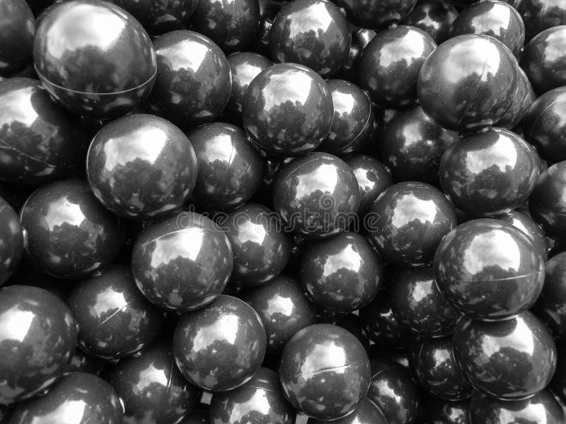Black Balls Background stock photo. Image of sphere, background 24242814