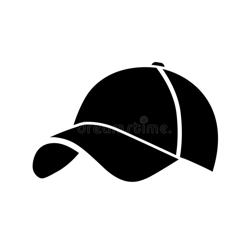 Cap Line Icon, Summer Concept, Baseball Cap Sign on White