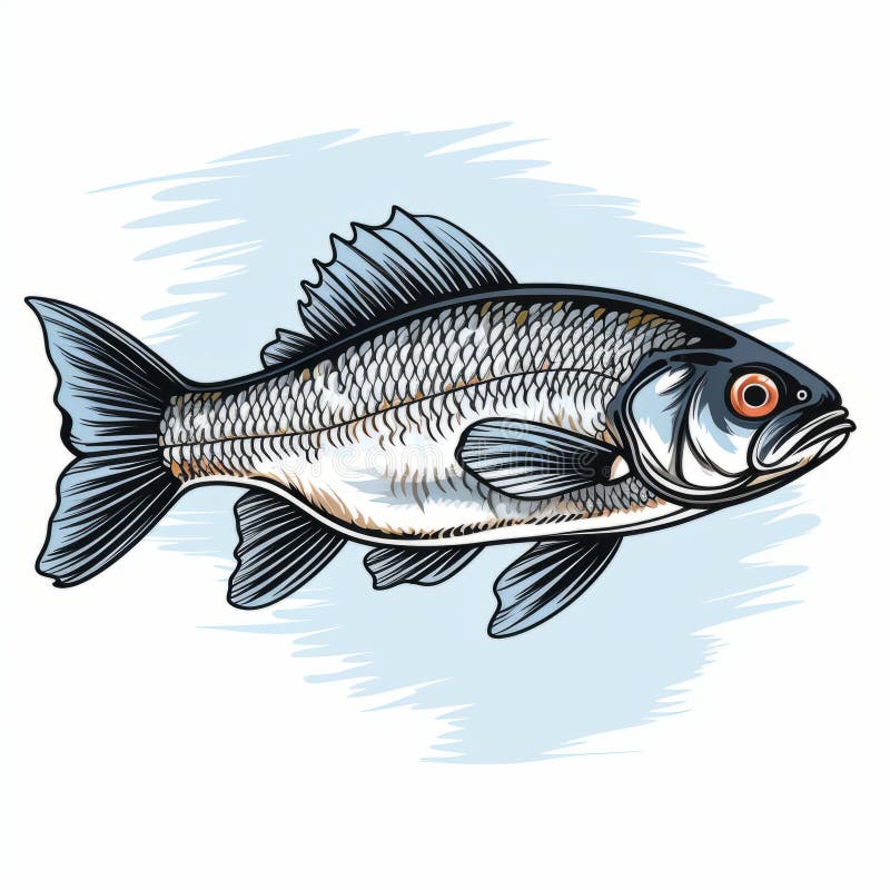 Bass Fishing Painting Stock Illustrations – 267 Bass Fishing
