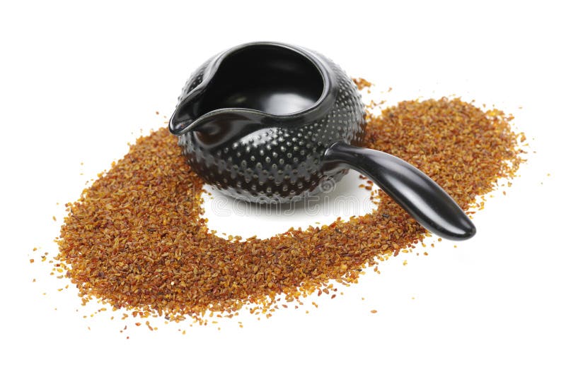 Black bitter buckwheat tea stock image. Image of brown 144001601