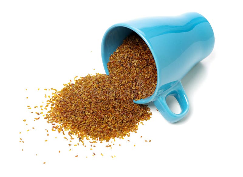 Black bitter buckwheat tea stock image. Image of white 145982807