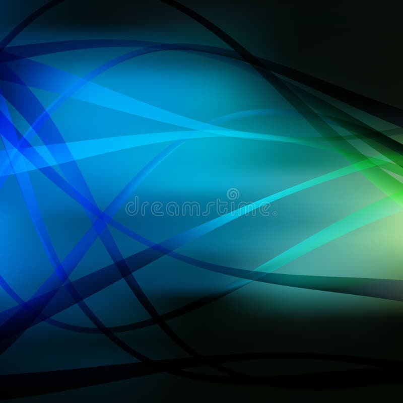 Black Blue and Green Background Stock Vector Illustration of green