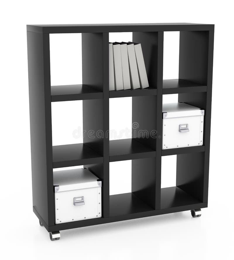 Rack Book Shelf White Stock Illustrations 1,673 Rack Book Shelf White Stock Illustrations