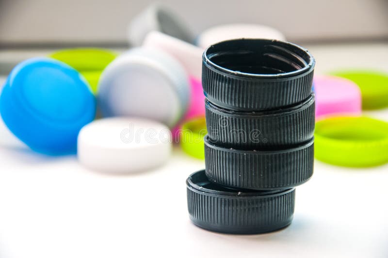 Black bottle cap stock image. Image of arranging, industry 64300067
