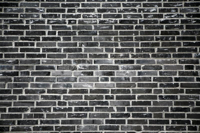 Black brick wall stock image. Image of brick, wall, building 5642221