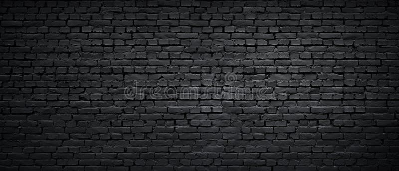 Black Brick Wall stock image. Image of texture, abstract - 179023237