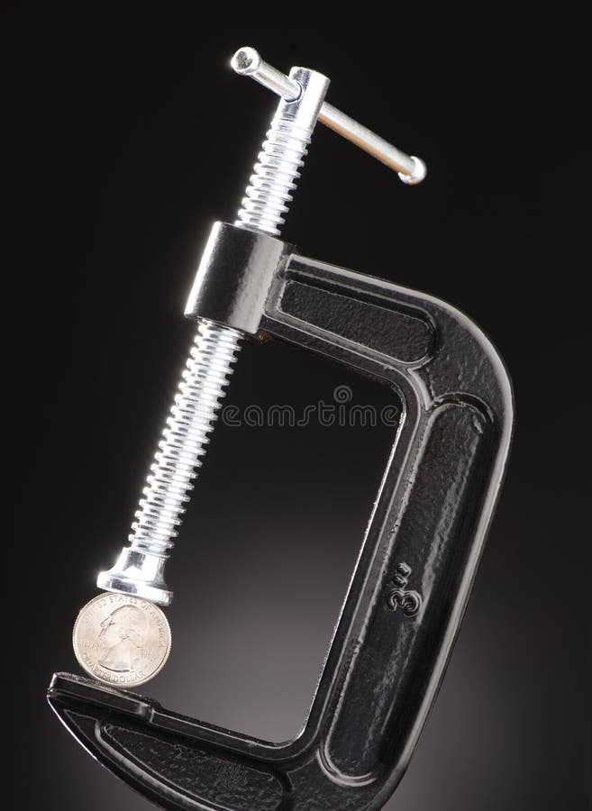 Clamp holding wood stock photo. Image of tough, construct 13538296