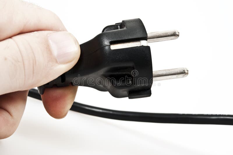 Tv cable jack stock image. Image of wire, connection 36232365