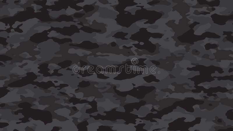 Black camouflage. Military camouflage vector illustration