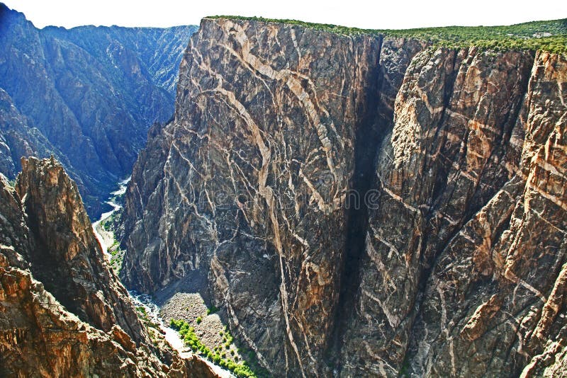 Black Canyon of the Gunnison at Painted Wall View