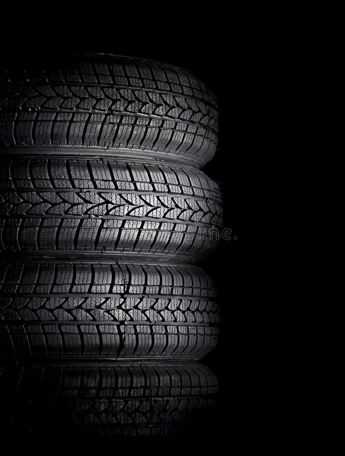 Black car tire stock photo. Image of closeup, wheel, studio 80454620