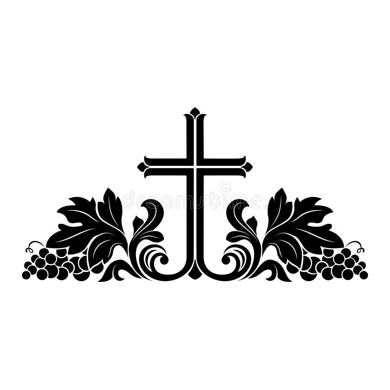 Black catholic crucifix