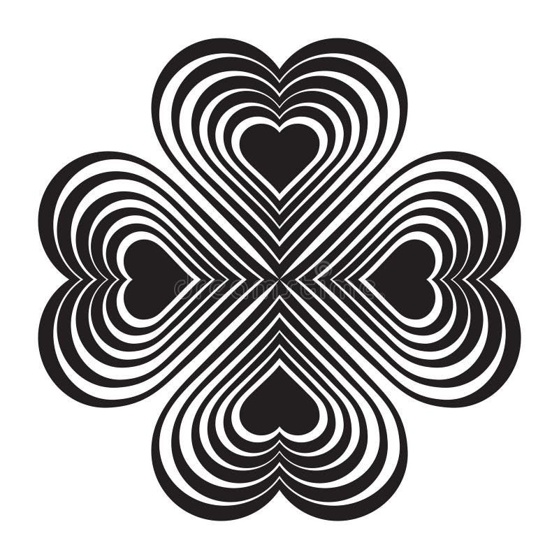 Celtic Heart Tattoo stock illustration. Illustration of shape - 35612521