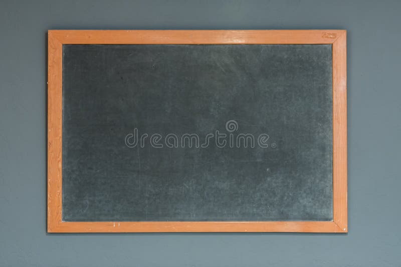 Empty Chalkboard on City Street Stock Photo Image of inspiration