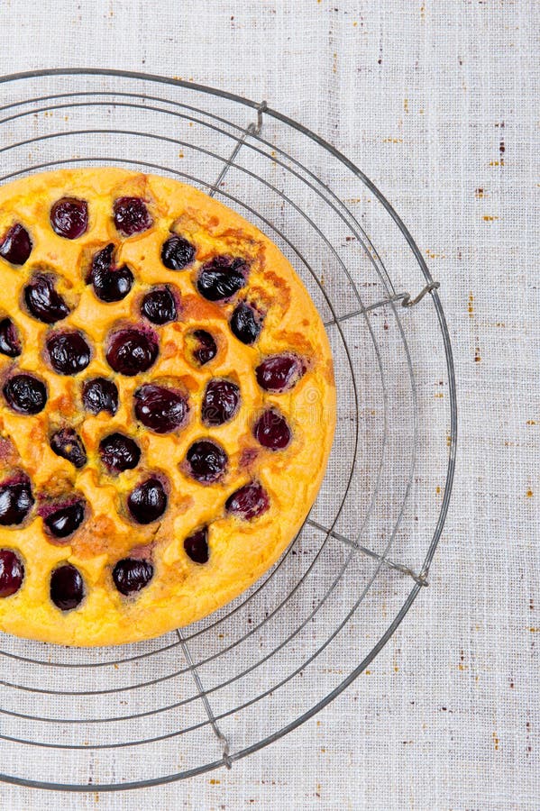 Black cherry pie stock photo. Image of bake, french, crust 43895758