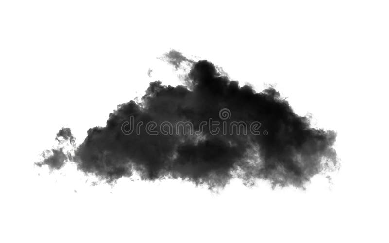 Black cloud on white stock photo. Image of nature, weather 122435570