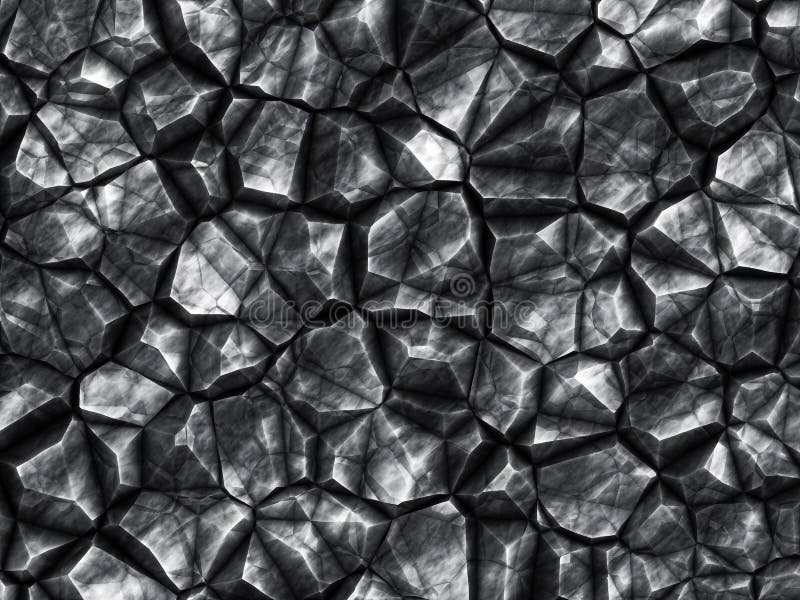 Black coal texture taken closeup as background. Digitally generated image. vector illustration