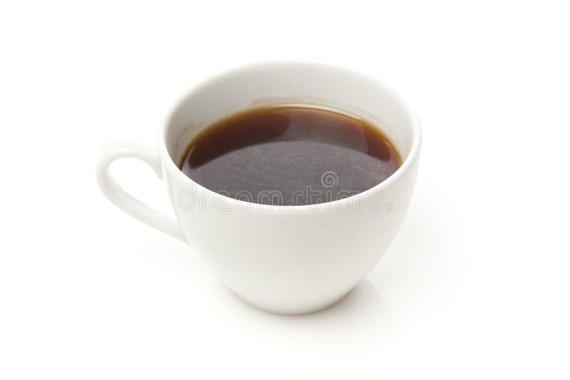 Black Coffee with Coffee Beans Stock Image Image of beverage, gourmet