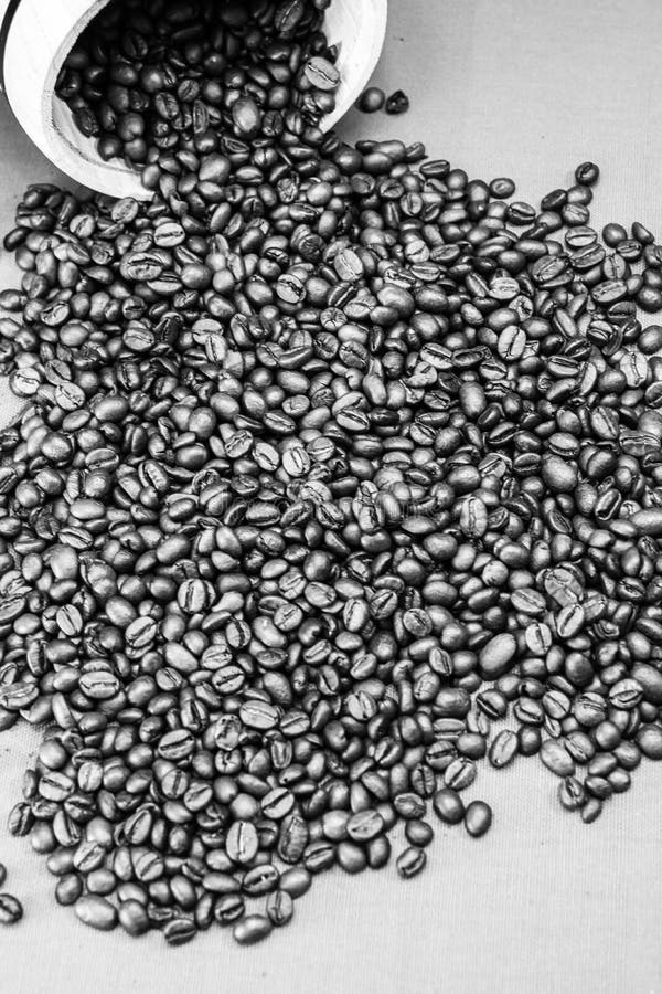 Black Coffee Cup. Breakfast Coffee Concept Stock Image Image of