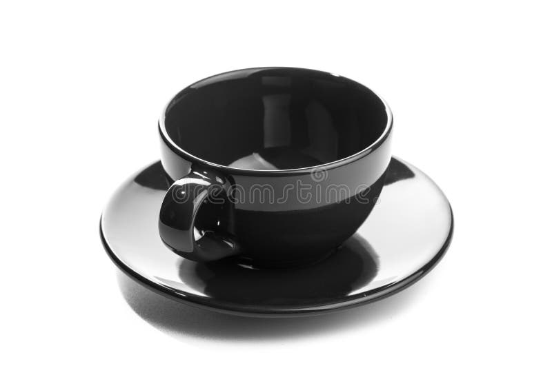 Black coffee cup stock image. Image of warm, dishware 82966385
