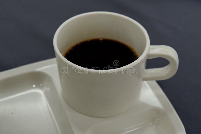Black Coffee in the Morning. Stock Image Image of morning