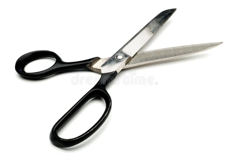 Purple Ribbon Cutting Scissors with Silver Stainless Steel Blades