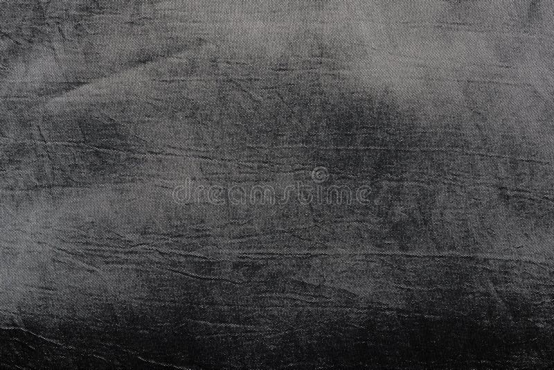 Black Colored Synthetic Cloth Texture Backdrop Photo Stock Photo