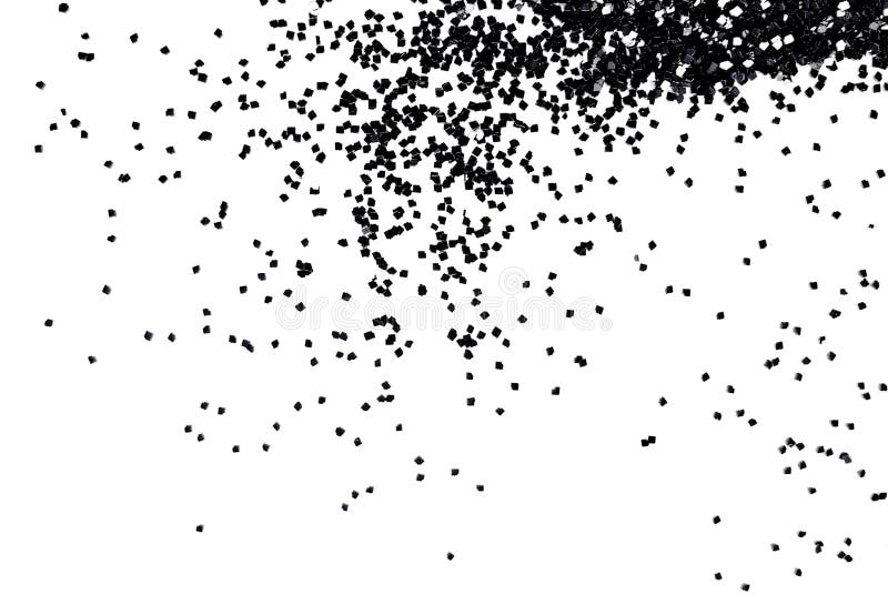 Black Confetti Stock Image Image Of Design Confetti