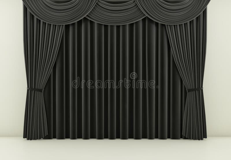 Black Stage Curtain Wallpaper Background Backgrounds  AI Free Download   Pikbest