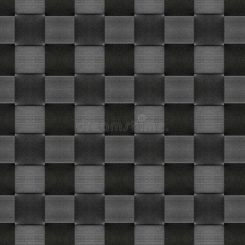 Black and Dark Gray Square Background. Seamless Dark Tiled Surface