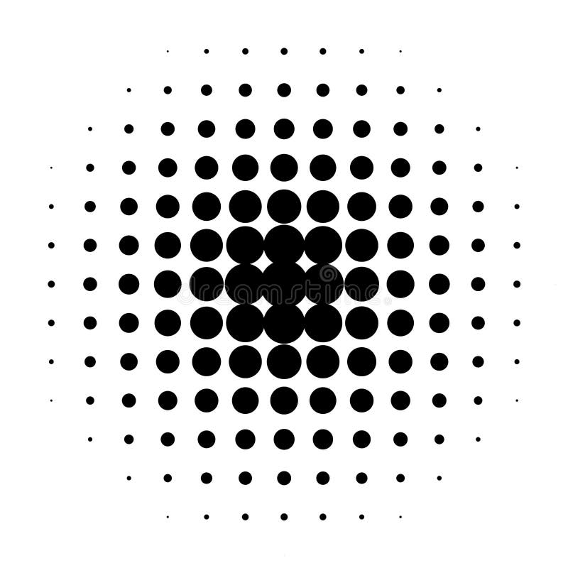 Black Dots stock illustration