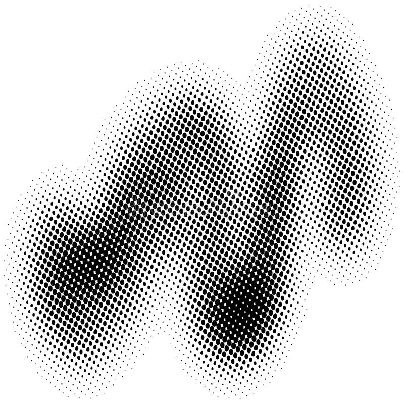 Black Dots on White Background Stock Vector Illustration of