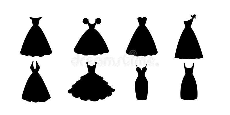 Evening cocktail stock vector. Illustration of silhouettes - 9345694