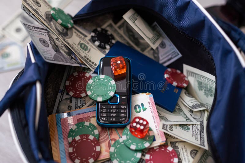 Duffel Bag Full Of Money Stock Photo - Download Image Now - Gym Bag,  Currency, Bag - iStock
