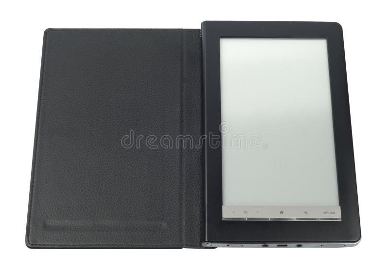 Black E-Book With Case