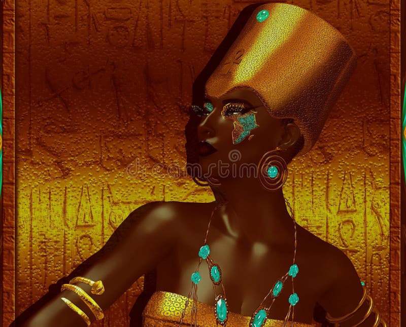 Gold Egyptian Symbols Eye of Horus, Ankh and Scarab Beetle Amulet Pendant  Necklace – Karma Blingz