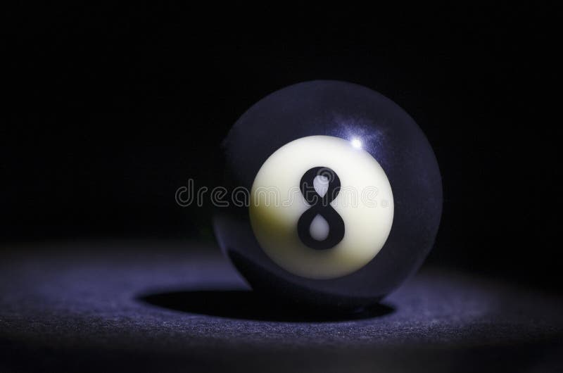 Black Eight Ball stock photo. Image of number, championship 130940878
