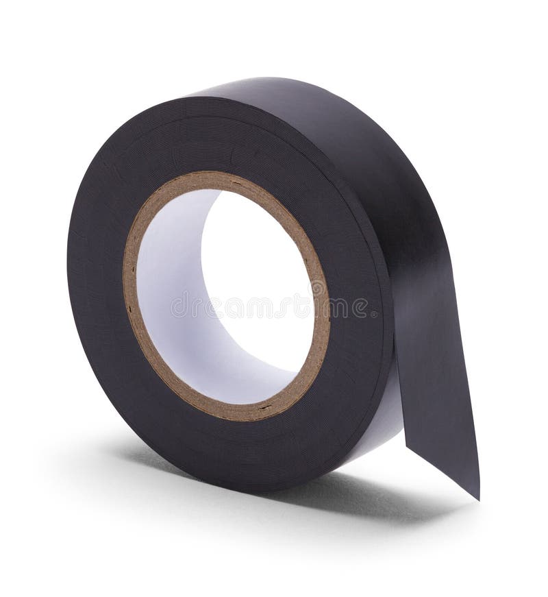 Black Electrical Tape stock photos