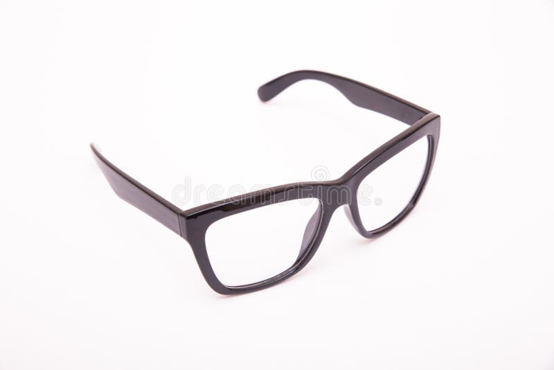 Black Eye Glasses stock photo. Image of eyesight, nerd 69002760