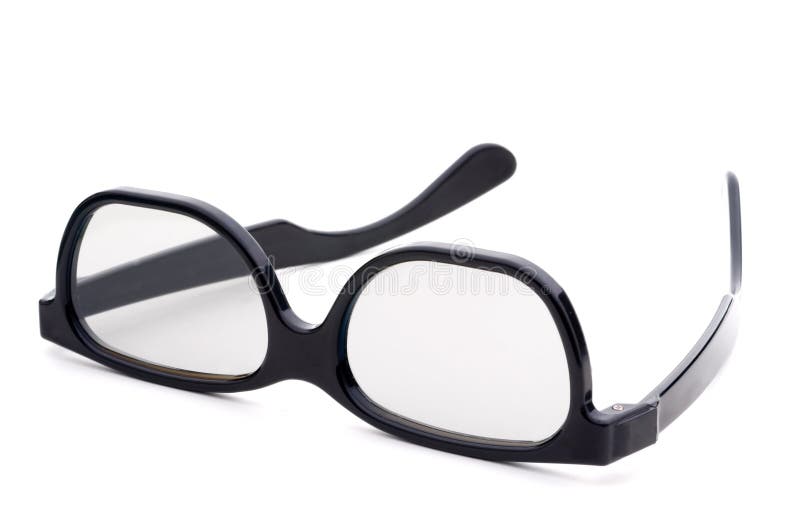Black Eyeglasses With Tinted Lenses Stock Photo Image of lens