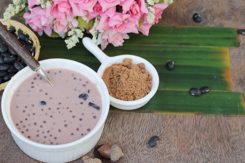 Black Eyed Peas with Coconut Milk is Delicious. Stock Image Image of soup, sugar 80797381