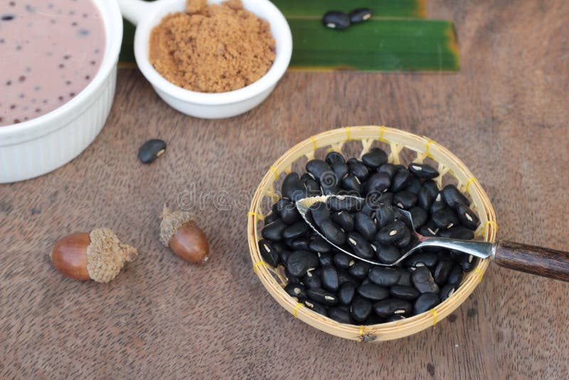 Black Eyed Peas with Coconut Milk is Delicious. Stock Image Image of grain, dark 80799779