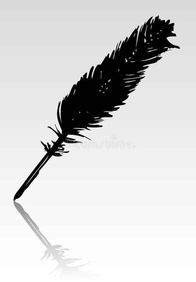 Black Feather Stock Illustrations – 140,234 Black Feather Stock