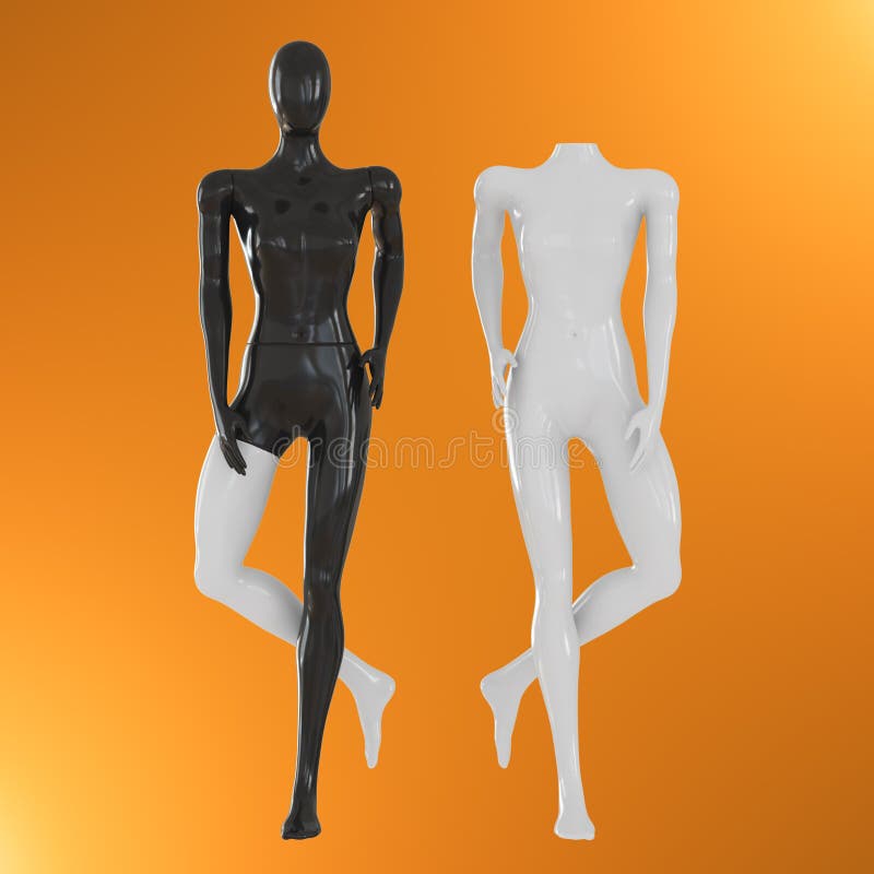Female Full Body Mannequin - One Arm Bent In Front - White