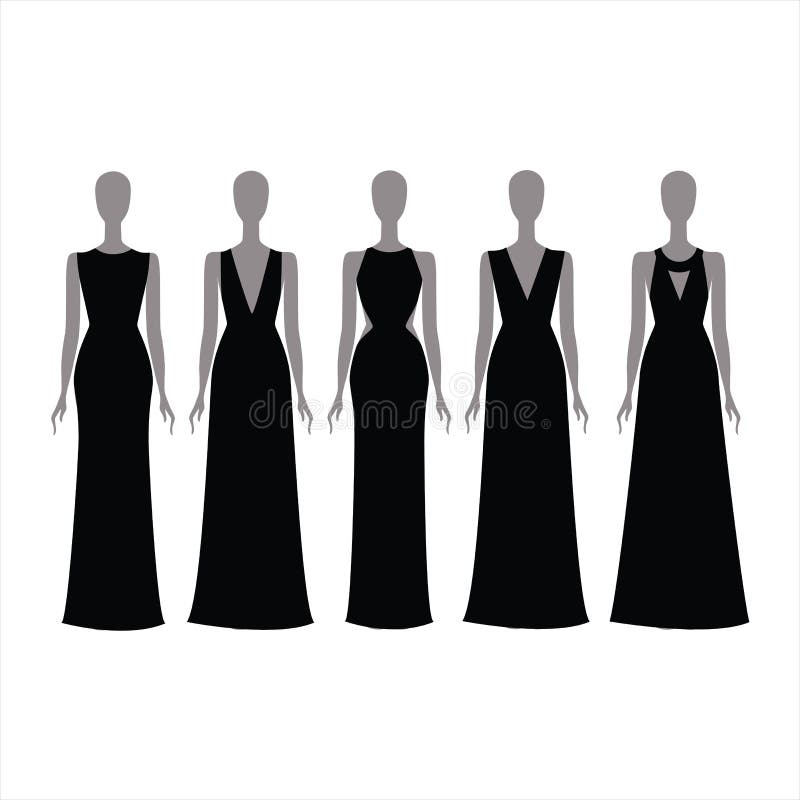 black evening attire