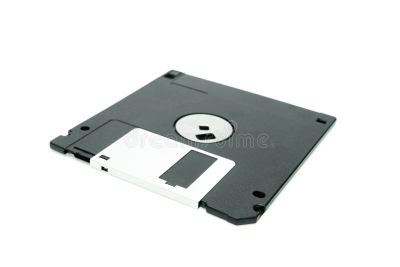 Black floppy disc